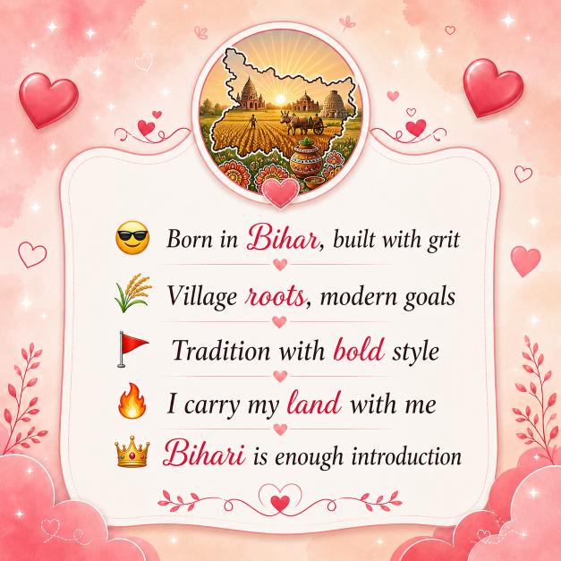 Best Bihari Bio for Instagram 2026: Desi, Attitude & Bhojpuri Styles