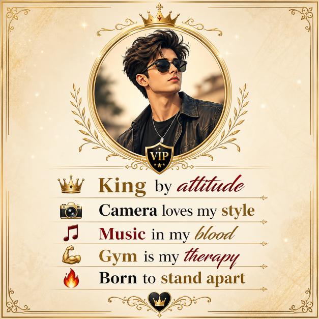 Best Instagram VIP Bio Stylish Font for Boys : Fancy & Attitude Styles