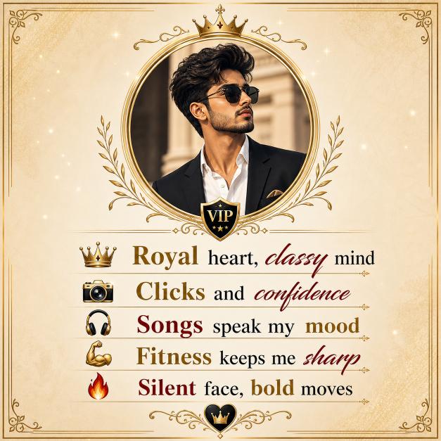 Best Instagram VIP Bio Stylish Font for Boys : Fancy & Attitude Styles