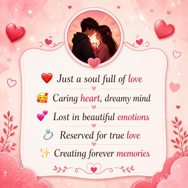 Love Bio For Instagram & Cute Couples Instagram Bio
