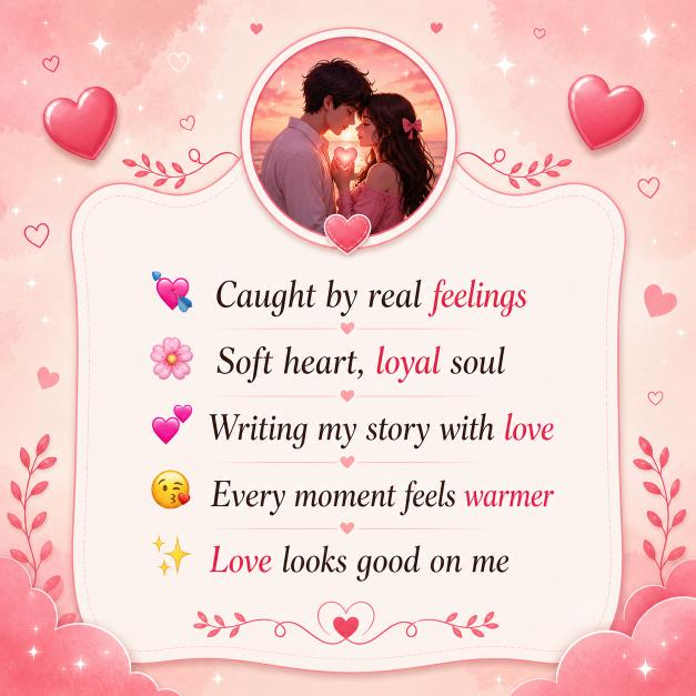 Love Bio For Instagram & Cute Couples Instagram Bio