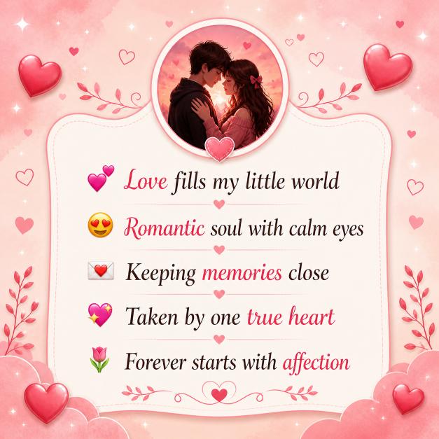 Love Bio For Instagram & Cute Couples Instagram Bio