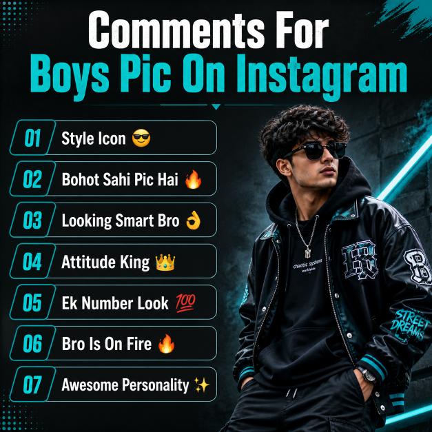 Best Comments For Boys Pic On Instagram