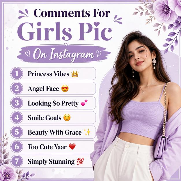 Best Comments For Girls Pic On Instagram