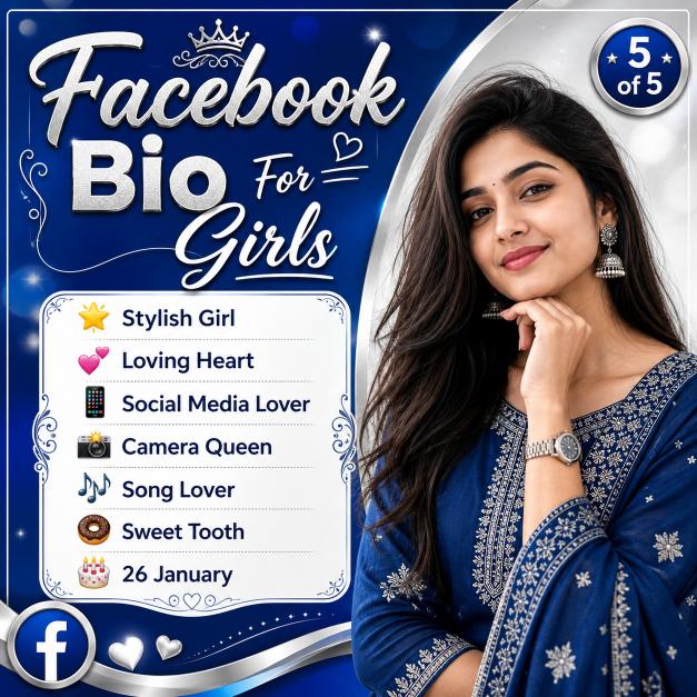 Cute & Attitude Facebook Bio For Girls