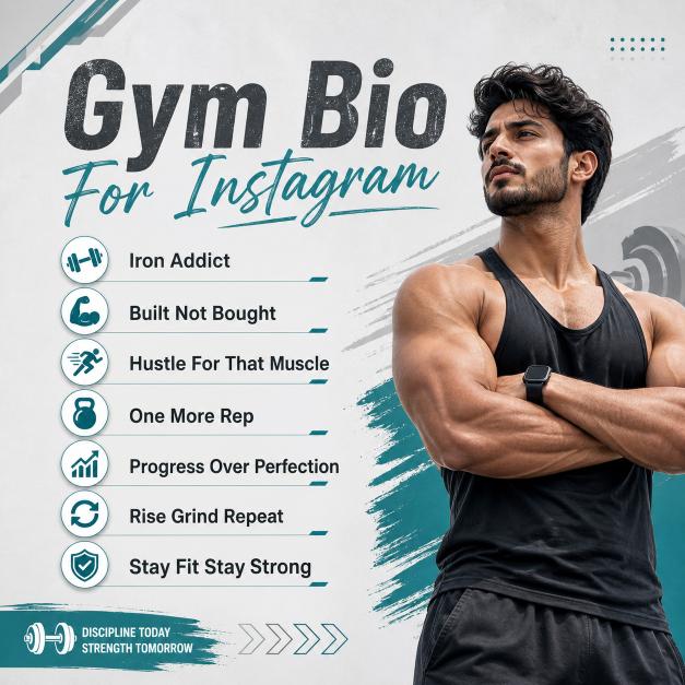 Gym Bio For Instagram & Fitness Bio
