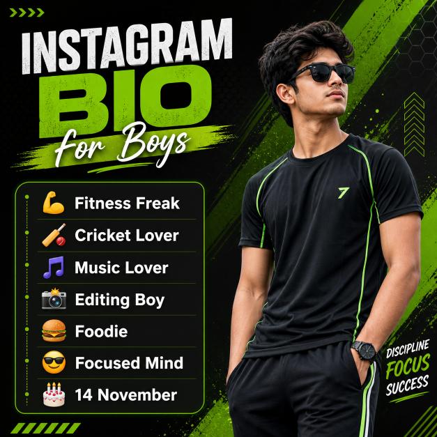 Instagram Bio for Boys: 1100+ Unique, Attitude, and Trendy Bio Ideas