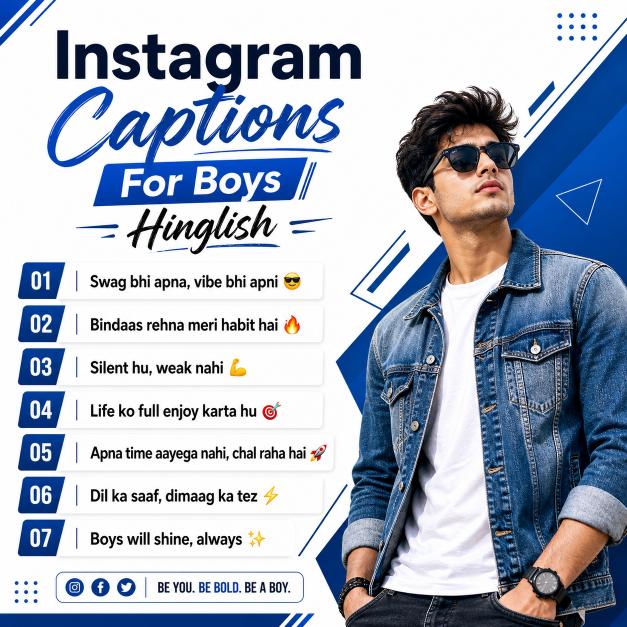 Instagram Captions For Boys - Killer Attitude Captions
