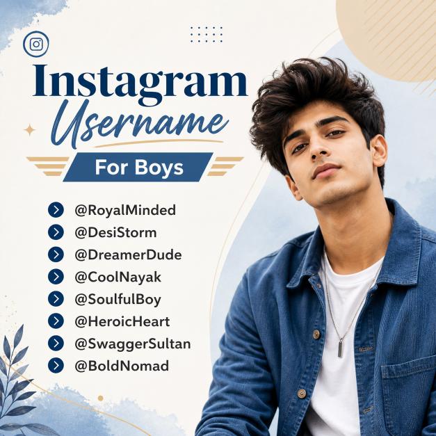 Instagram Username For Boys Attitude