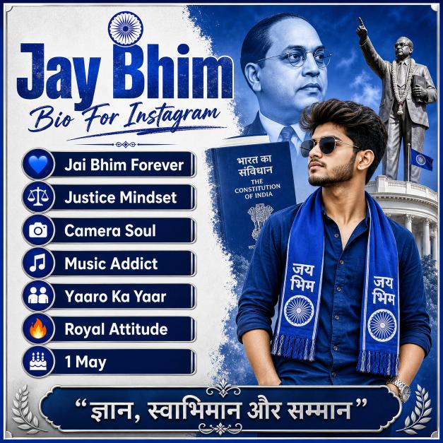 Jay Bhim Bio For Instagram