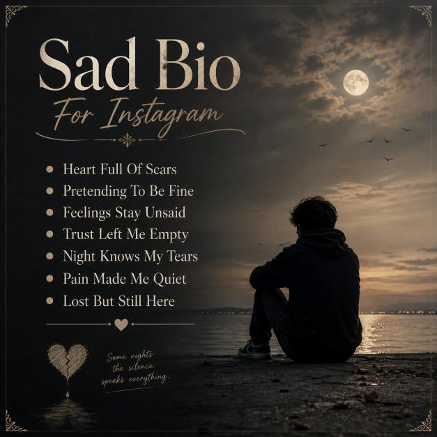 150+ Sad Bio For Instagram in Hindi